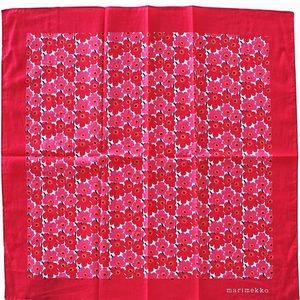 Pink Marimekko Bandana NWT